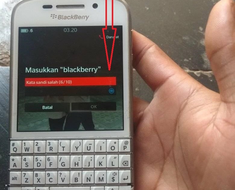 CARA ATASI LUPA PASSWORD LAYAR KUNCI PADA BLACKBERRY